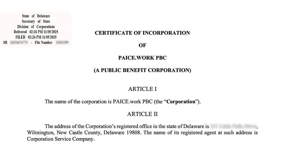 We're Official!